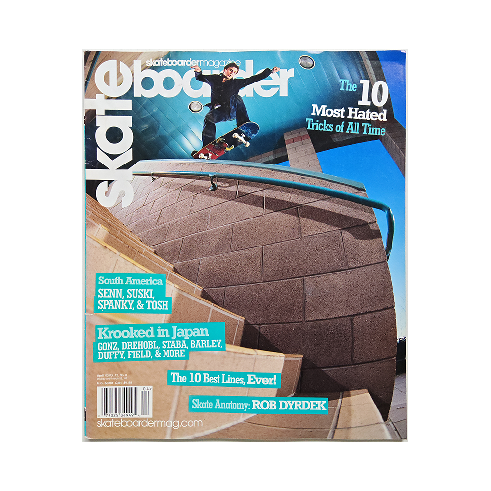 Skateboarder - april 2003 - vol. 12 issue 8
