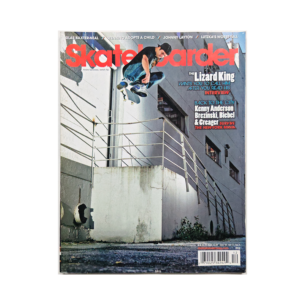 Skateboarder - december 2007 - vol. 17 issue 4