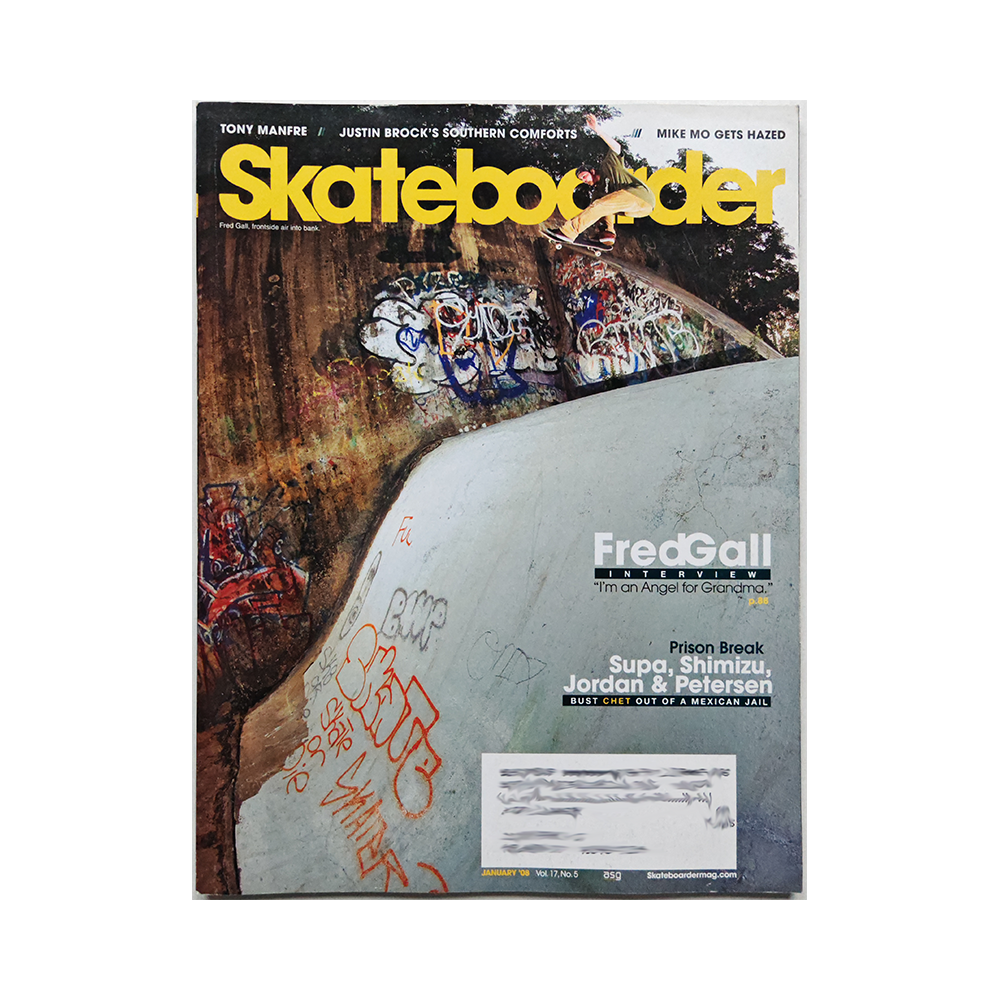 Skateboarder - january 2008 - vol. 17 issue 5