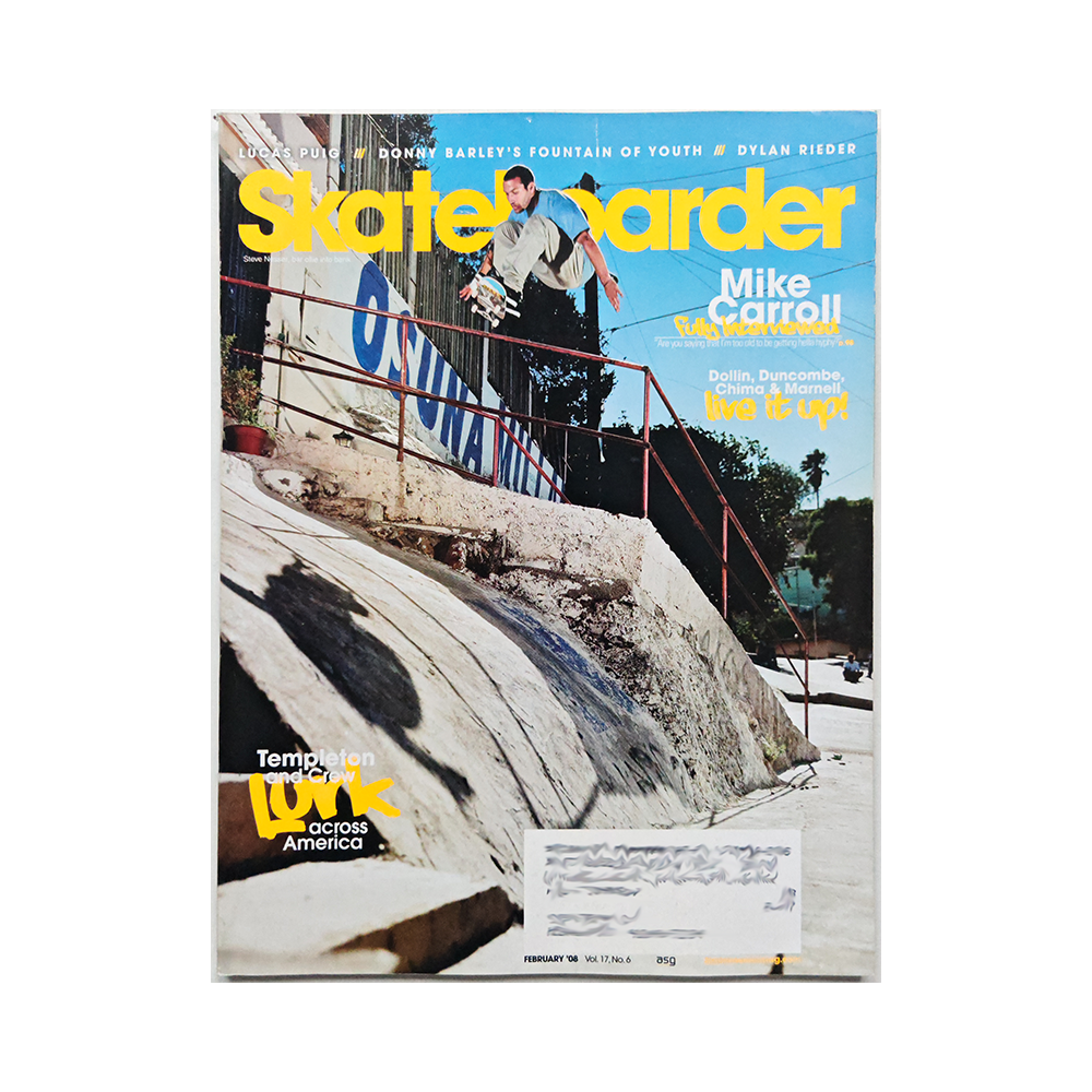 Skateboarder - february 2008 - vol. 17 issue 6