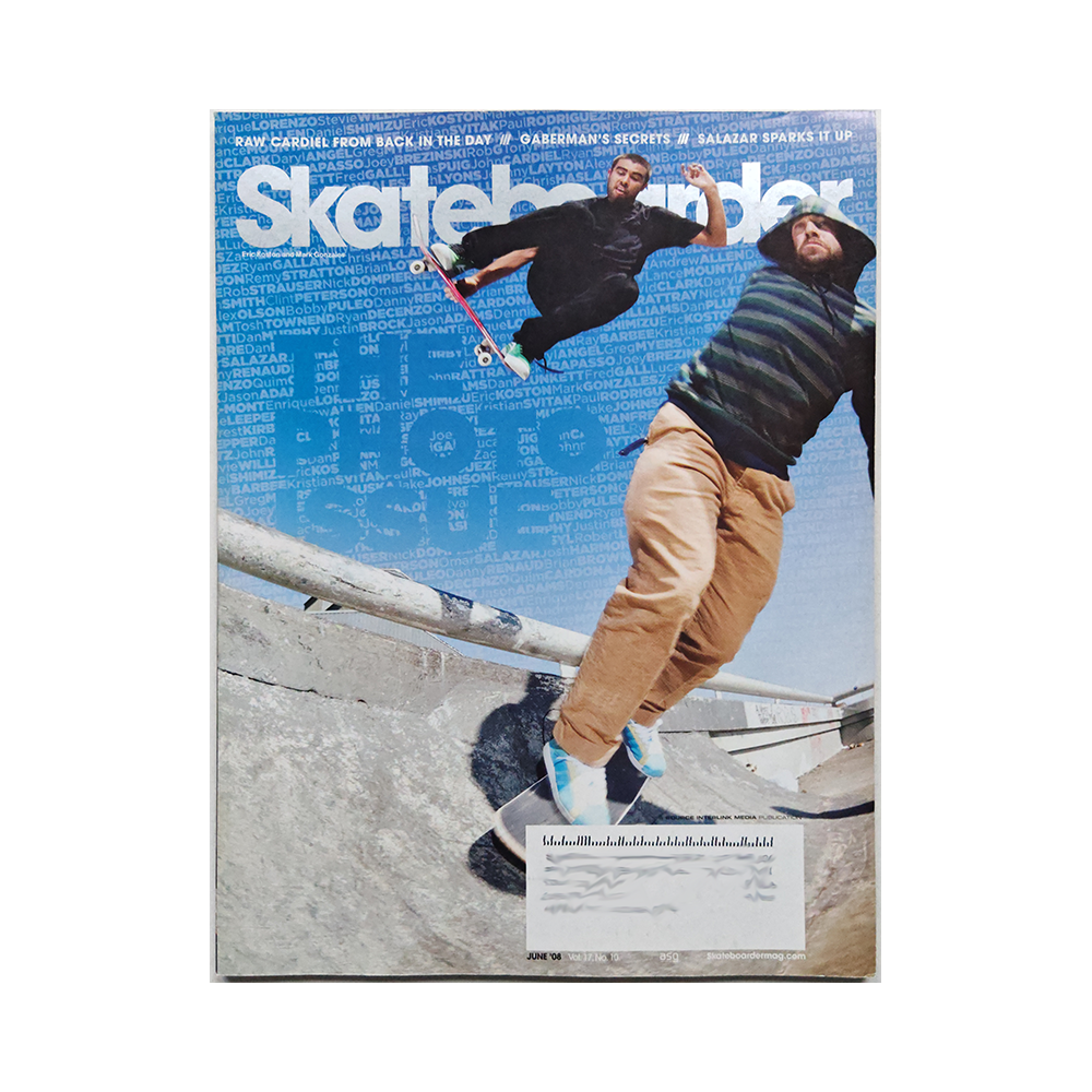 Skateboarder - june 2008 - vol. 17 issue 10