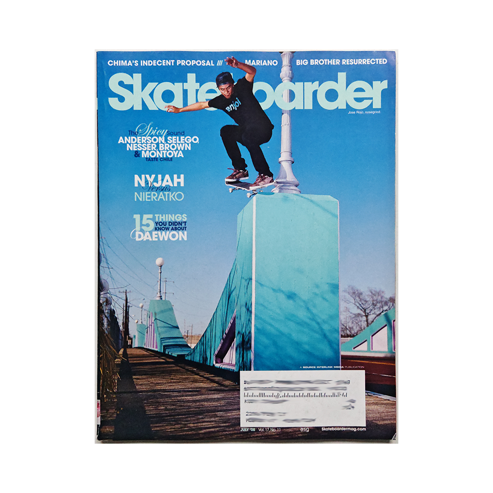 Skateboarder - july 2008 - vol. 17 issue 11