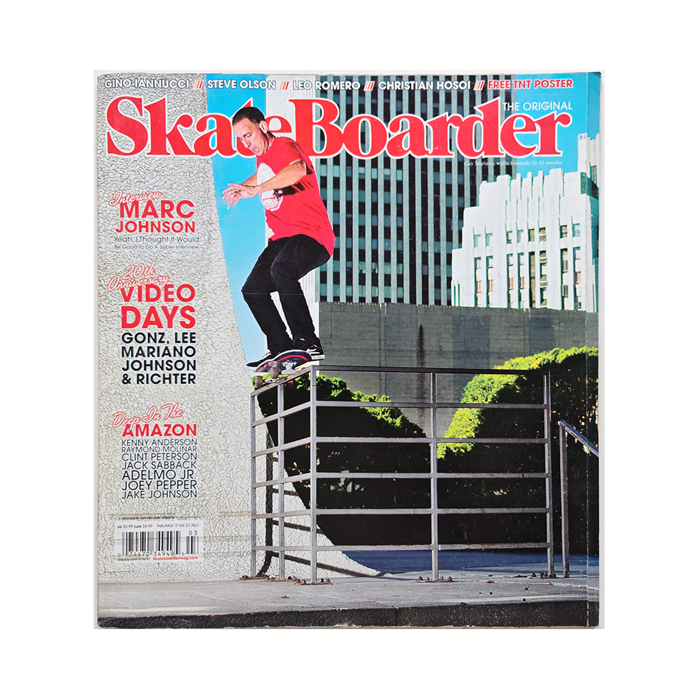 Skateboarder - february/march 2011 - vol. 21 issue 1