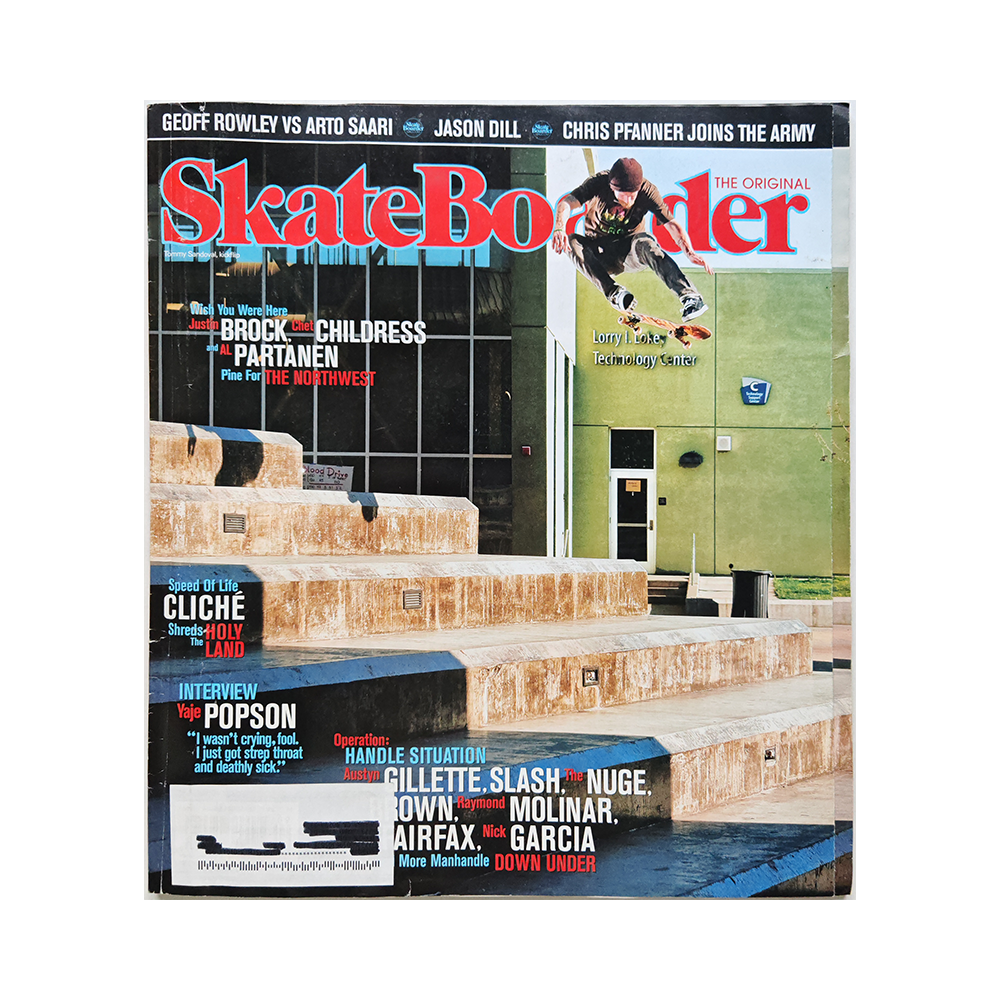 Skateboarder - august/september 2011 - vol. 21 issue 4