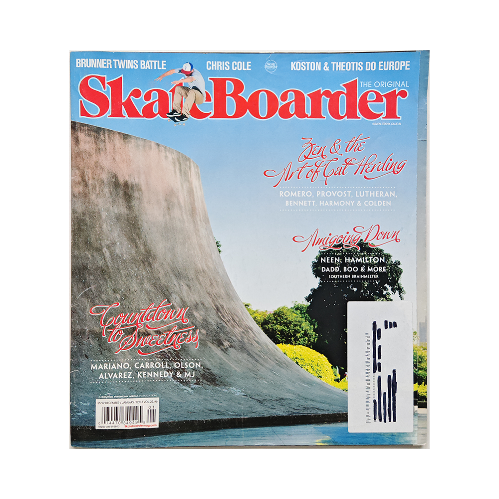 Skateboarder - december/january 2012/13 - vol. 22 issue 6