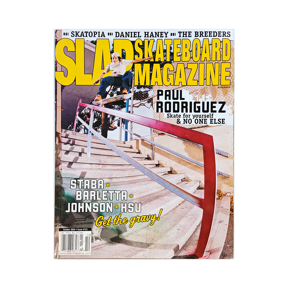 Slap Magazine - october 2002 - issue 125 (vol. 11 issue 10)