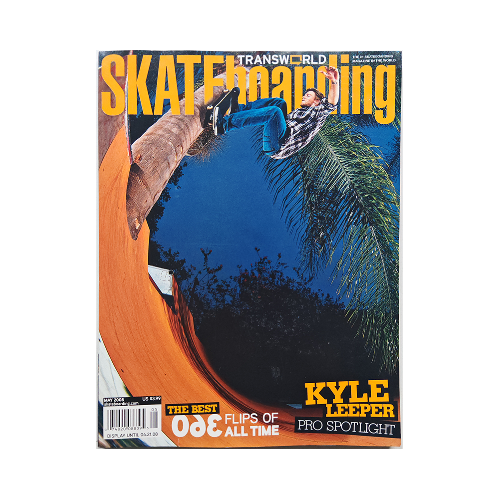 Transworld Skateboarding - may 2008 - vol. 26 issue 5