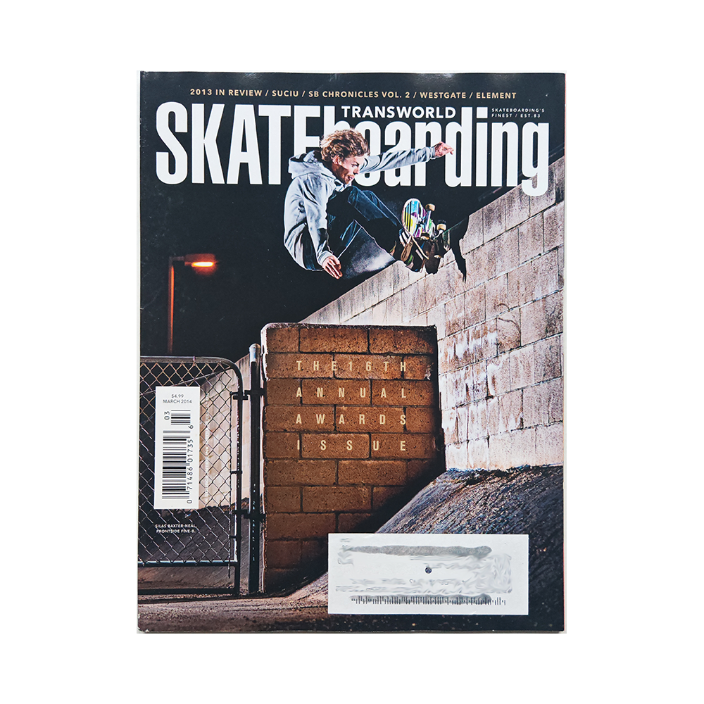 Transworld Skateboarding - march 2014 - vol. 32 issue 3