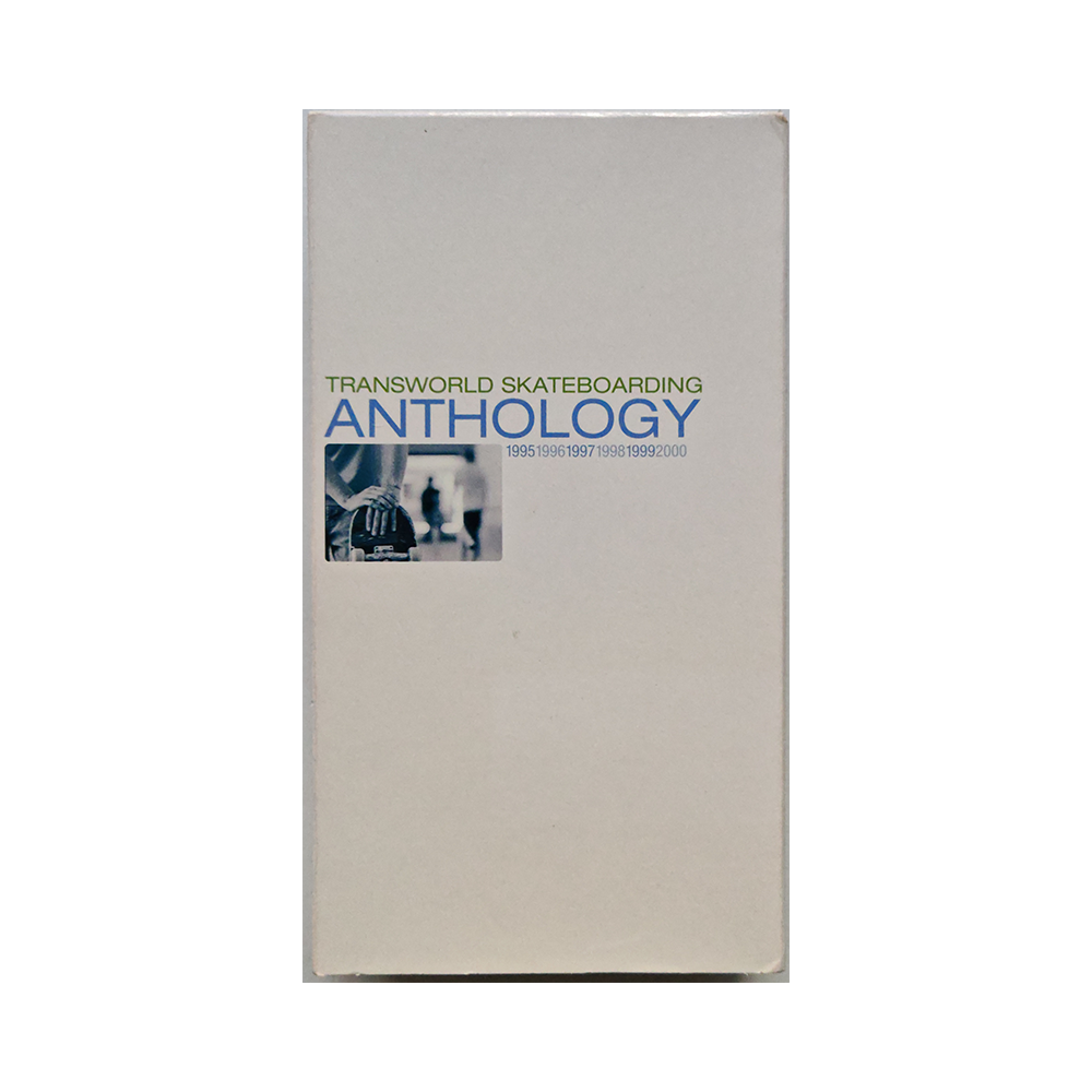 Cover of the VHS skate video Transworld Skateboarding Anthology