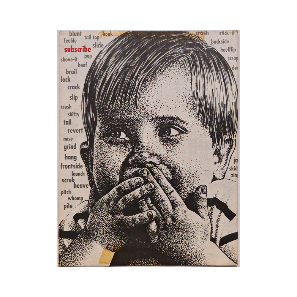 Suscription card from the skateboarding magazine Thrasher Magazine