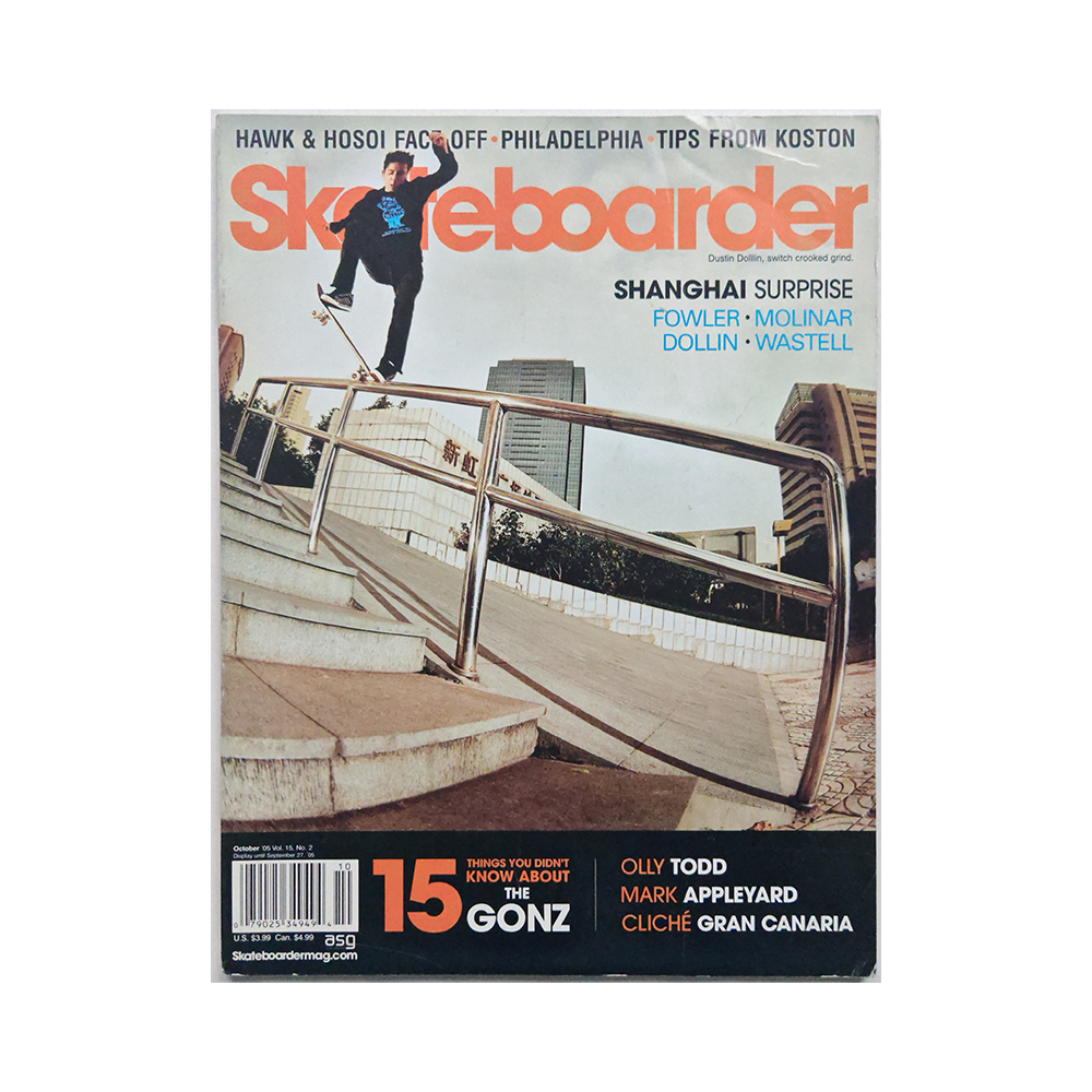 Skateboarder - october 2005 - vol. 15 issue 2