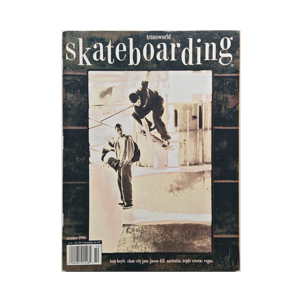 Transworld Skateboarding - october 1996 - vol. 14 issue 10