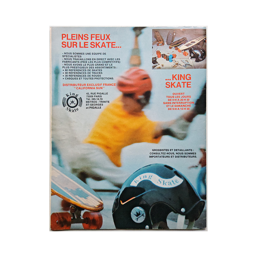Skate France International - march 1978 - issue 1 - Imagen 2