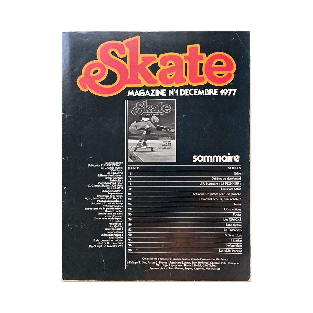 Skate France International - december 1977 - issue Special (prev 1) - Imagen 3