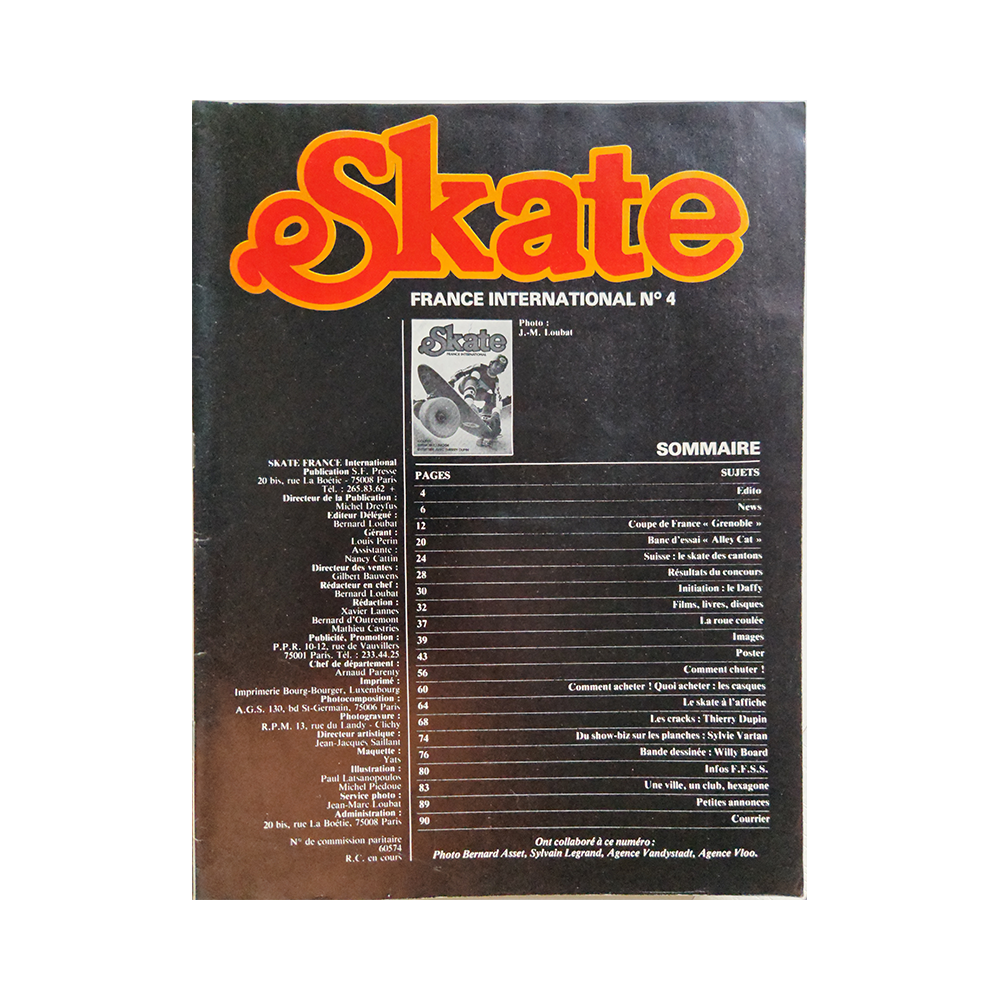 Skate France International - june 1978 - issue 4 - Imagen 3